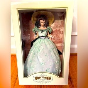 Franklin Mint Scarlett O’Hara Vinyl Portrait Doll - Gone With The Wind